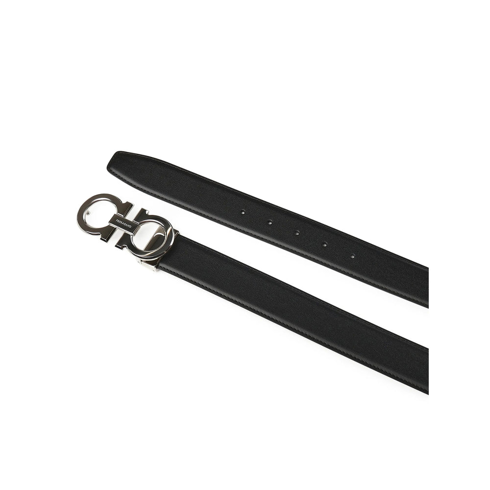 Dual Tone Calf Leather Gancini Belt