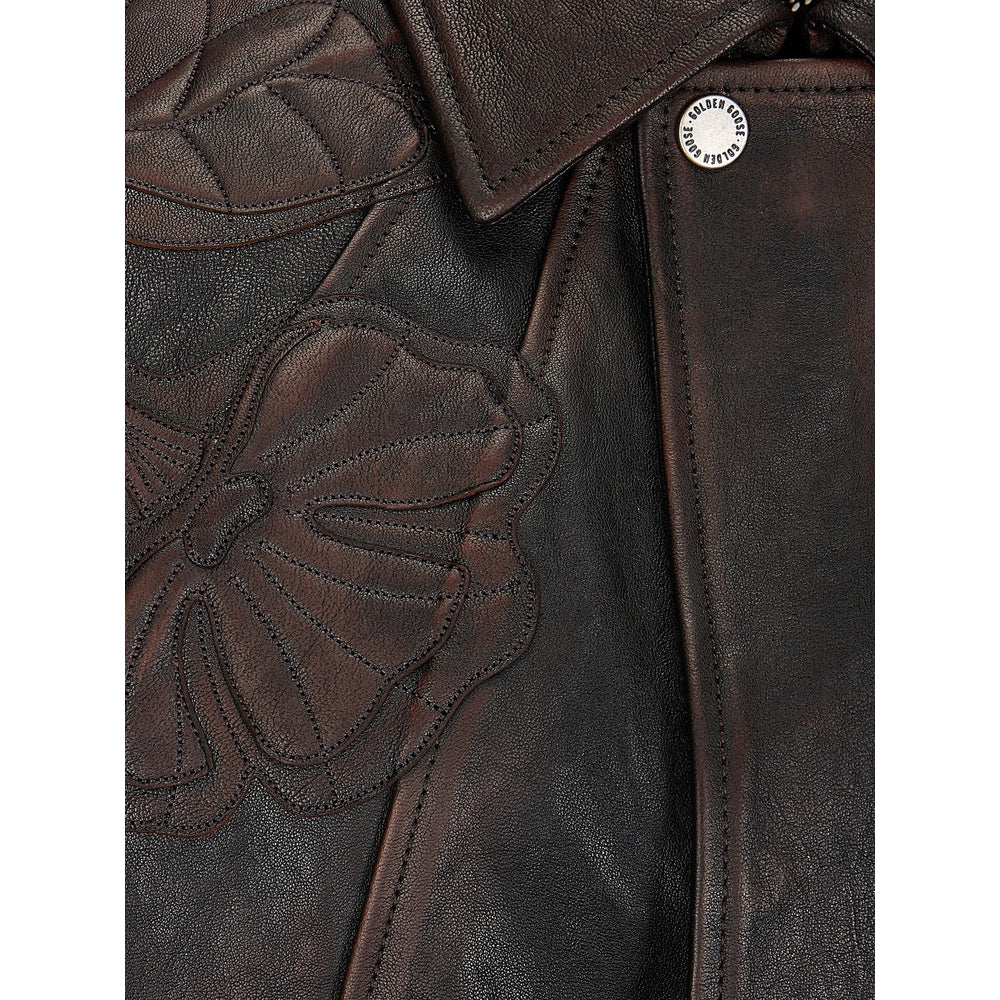 Leather Outerwear Golden Goose