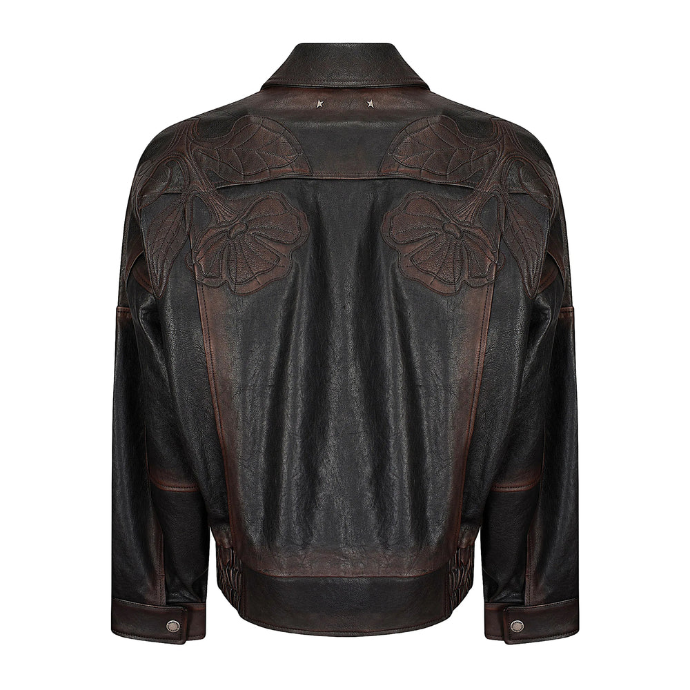 Leather Outerwear Golden Goose