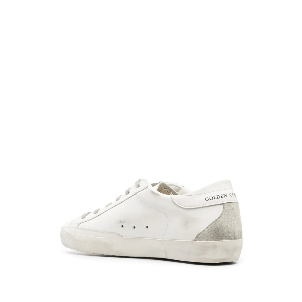 Star Perforated Calf Leather Sneaker