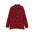 Bold Red Plaid Shirt