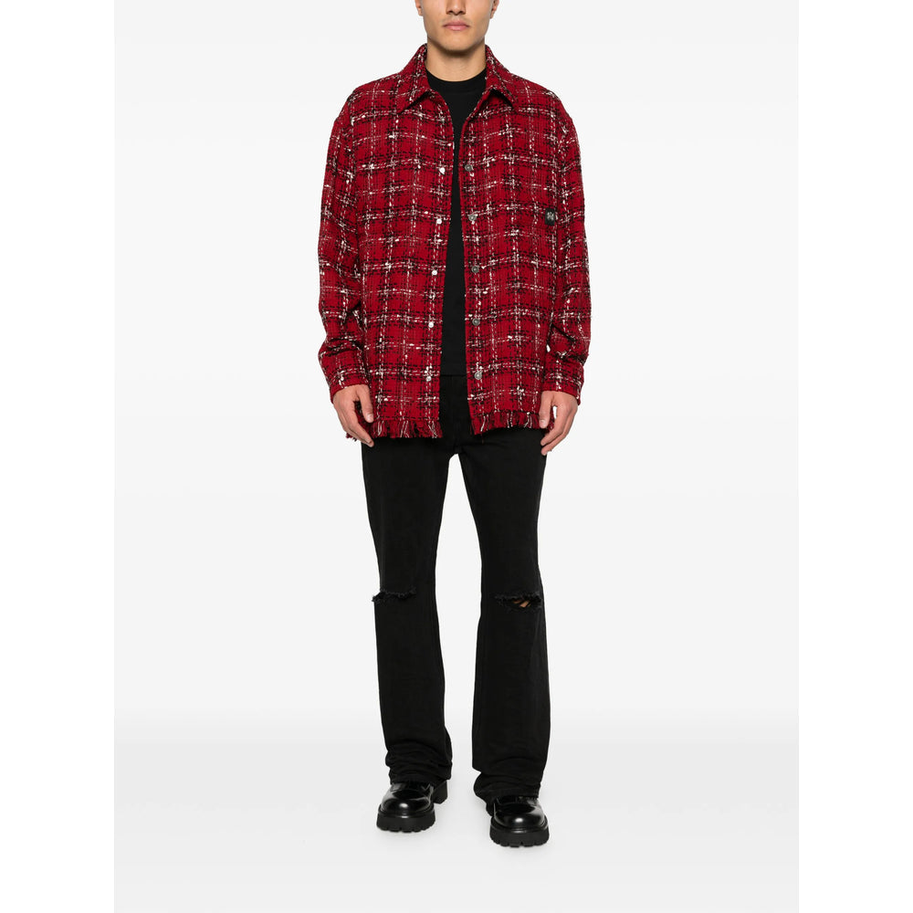Bold Red Plaid Shirt