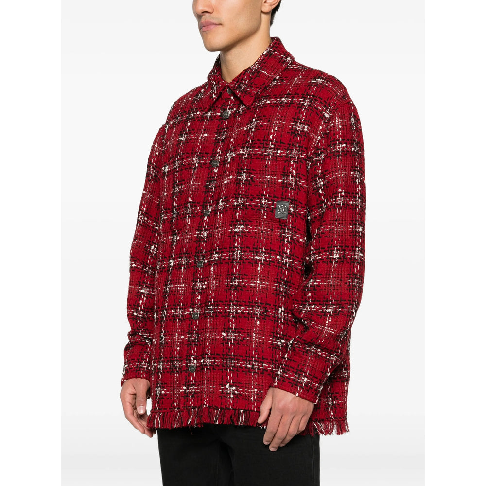 Bold Red Plaid Shirt