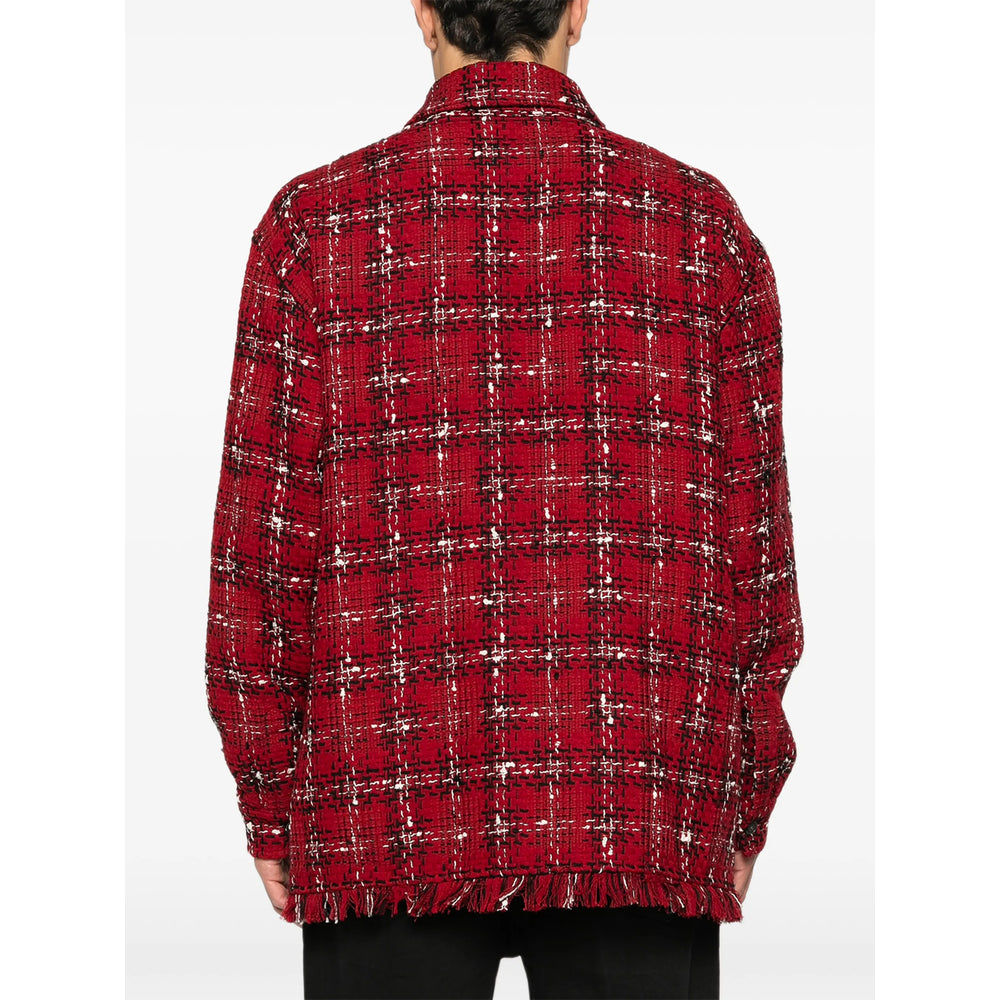 Bold Red Plaid Shirt