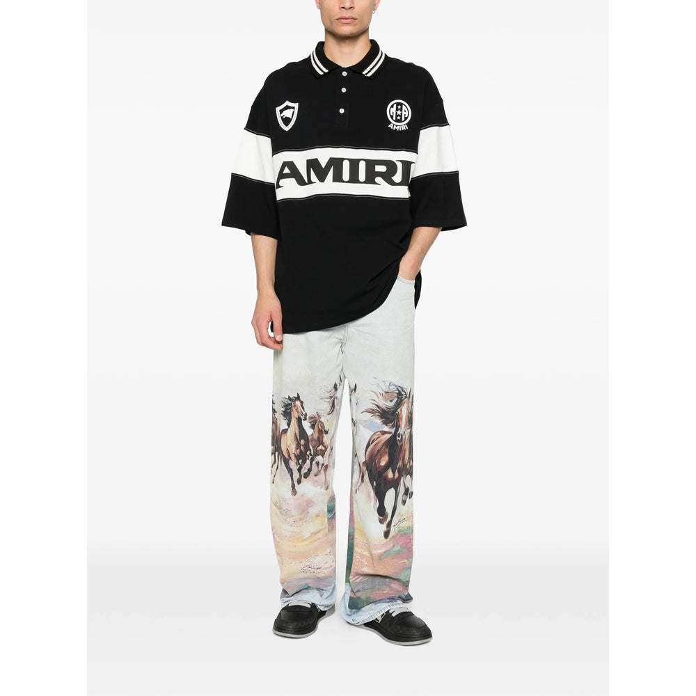 Clean Graphic Polo Shirt