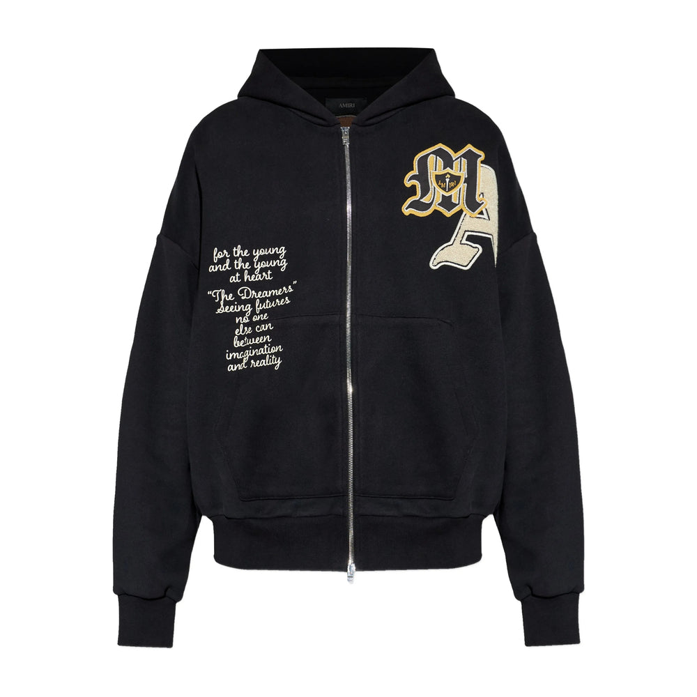 Cotton Embossed Hoodie