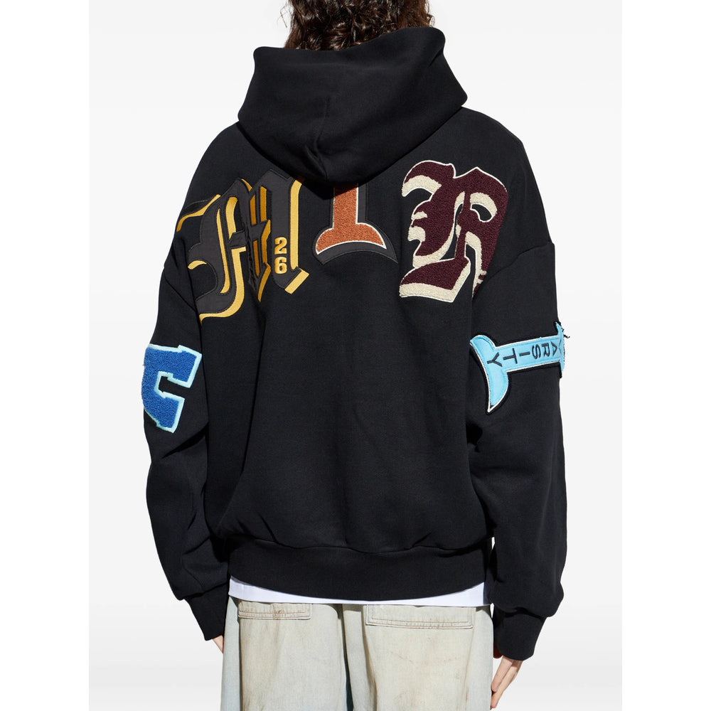 Cotton Embossed Hoodie
