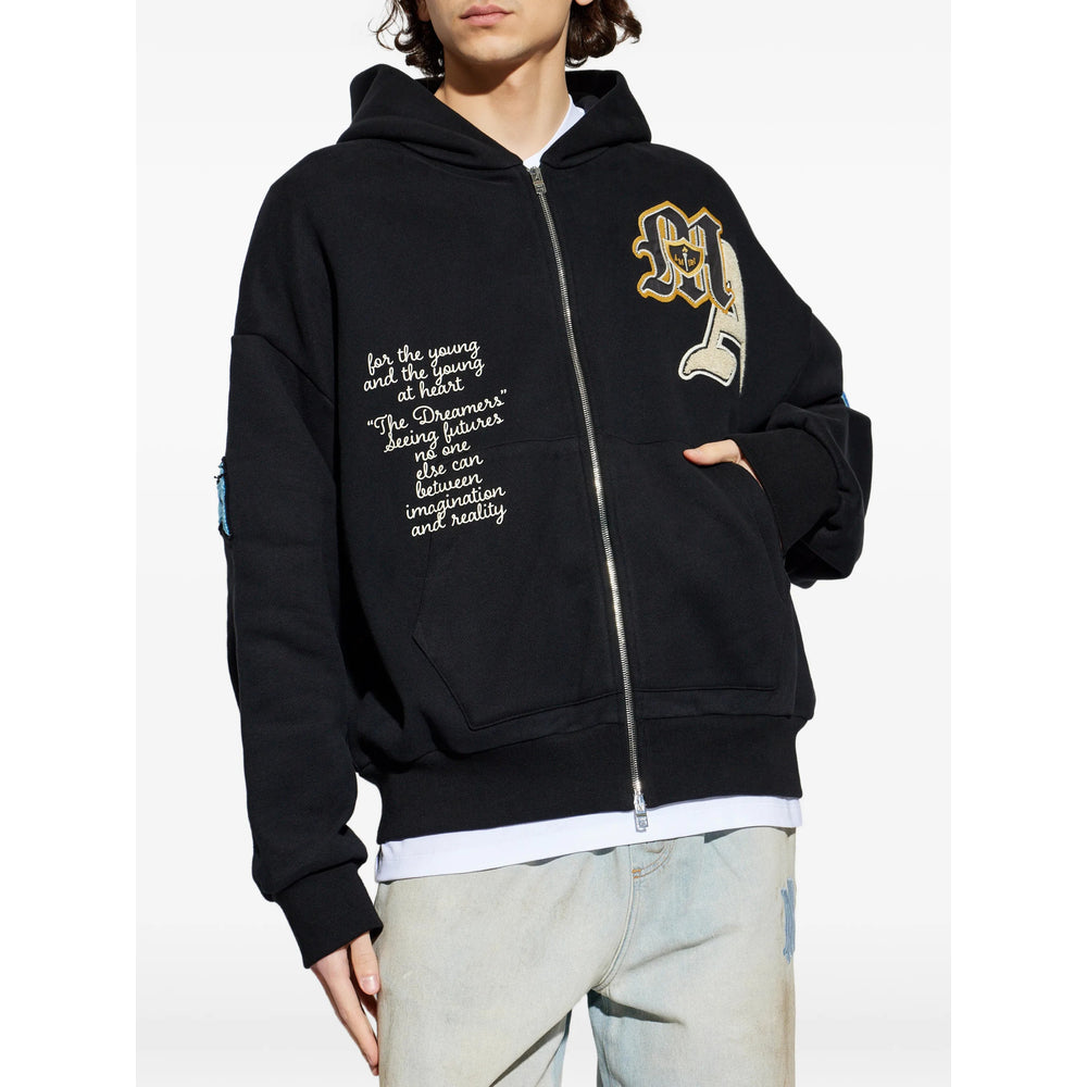 Cotton Embossed Hoodie