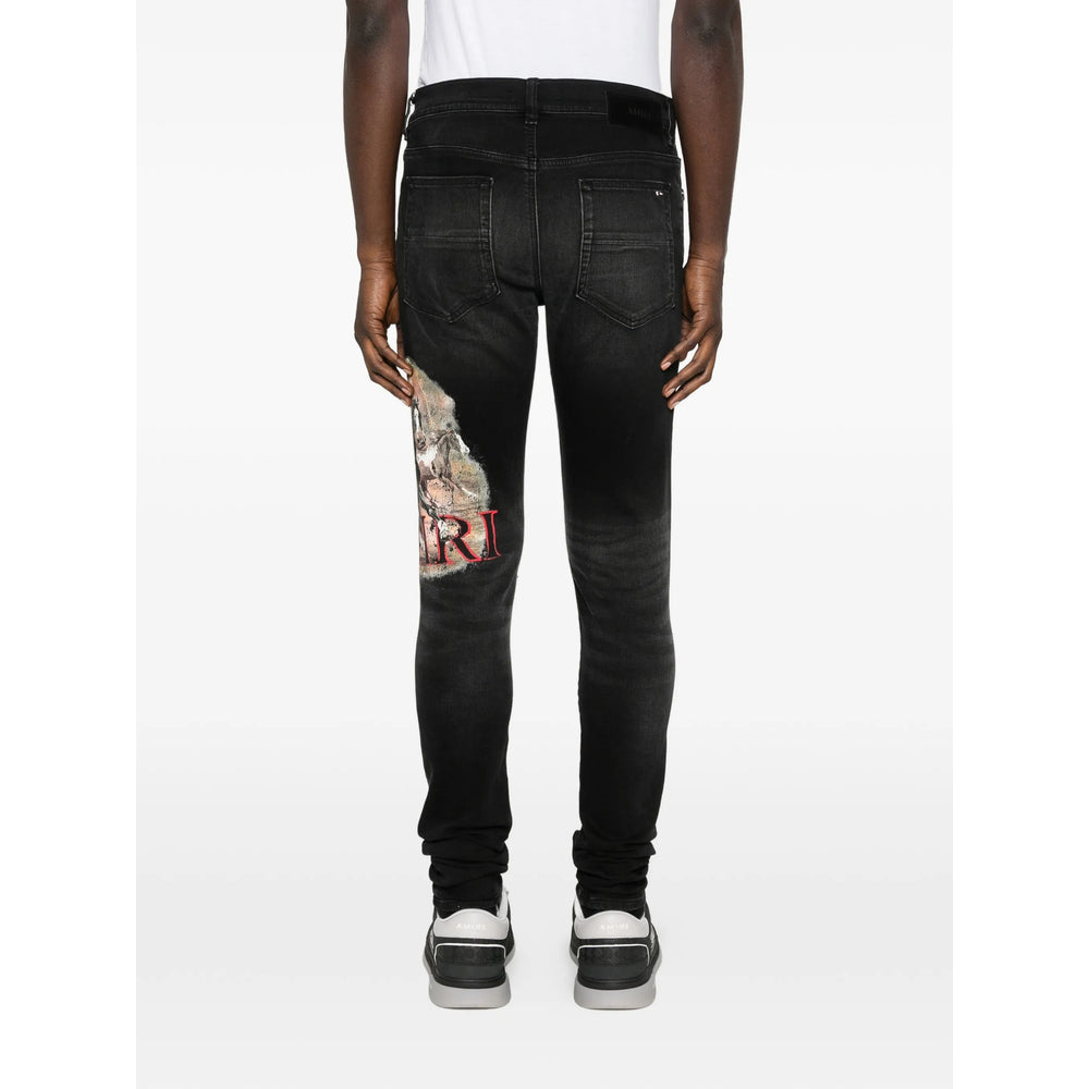 Dark Graphic Denim Jacket