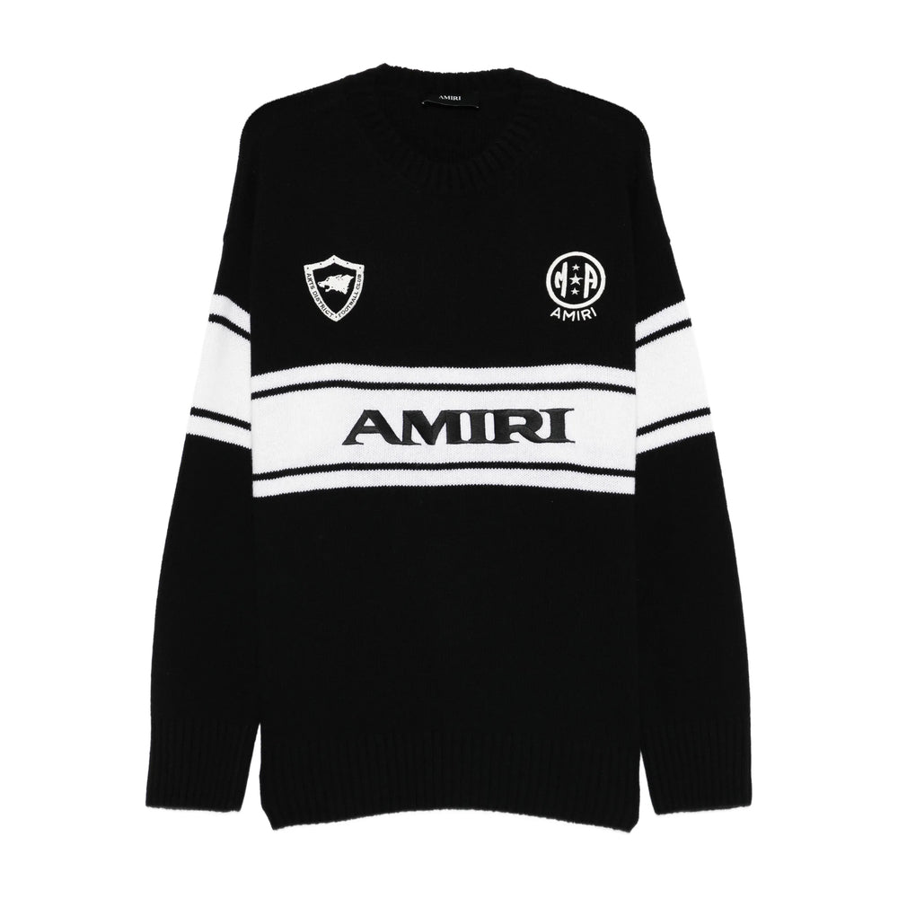 Modern Black Stripe Sweater
