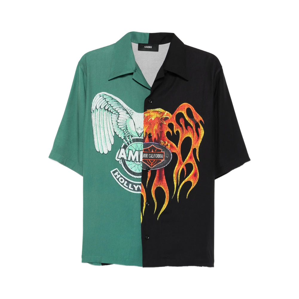 Contrasting Graphic Tee