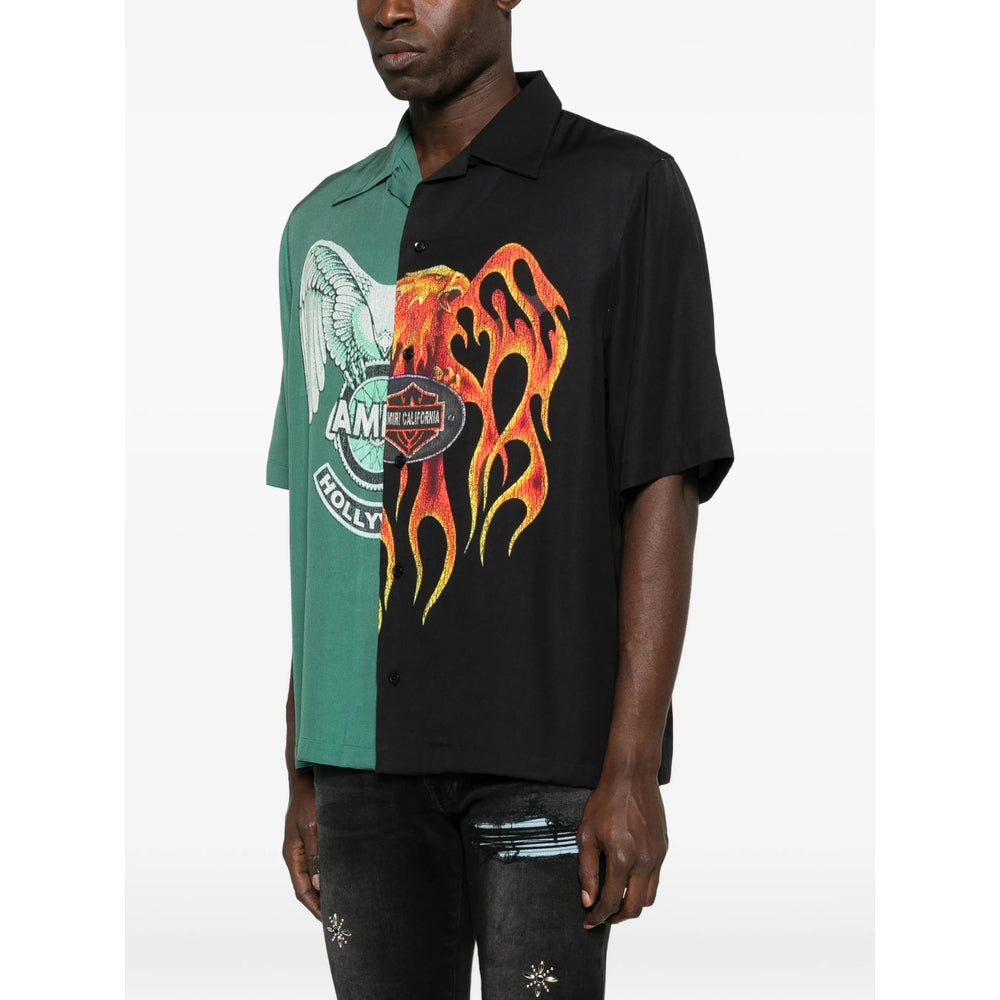 Contrasting Graphic Tee