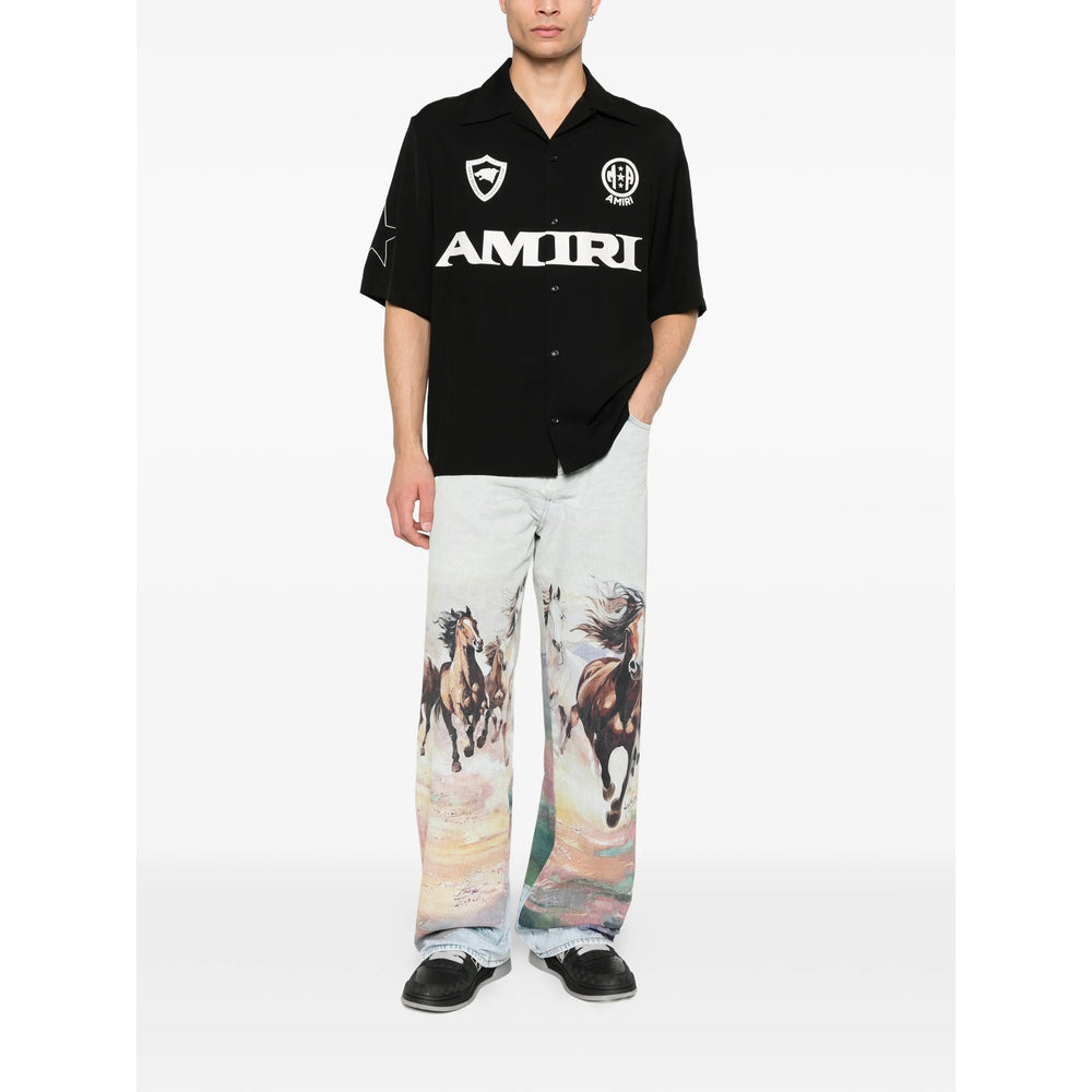 Short Sleeve Graphic Print Shirt