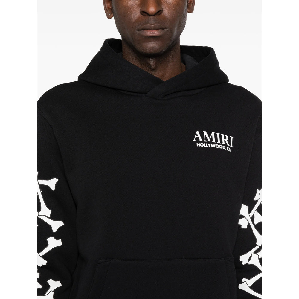 Drawstring Hood Cotton Sweater