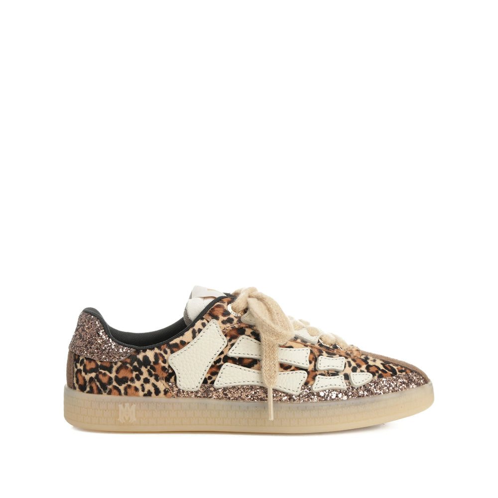 Brown Leopard Lace Boot