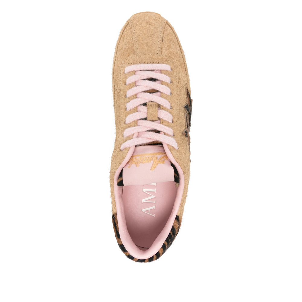 Brown Calf Leather Star Trim Shoe