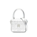 Polished Silver Embossed Tote