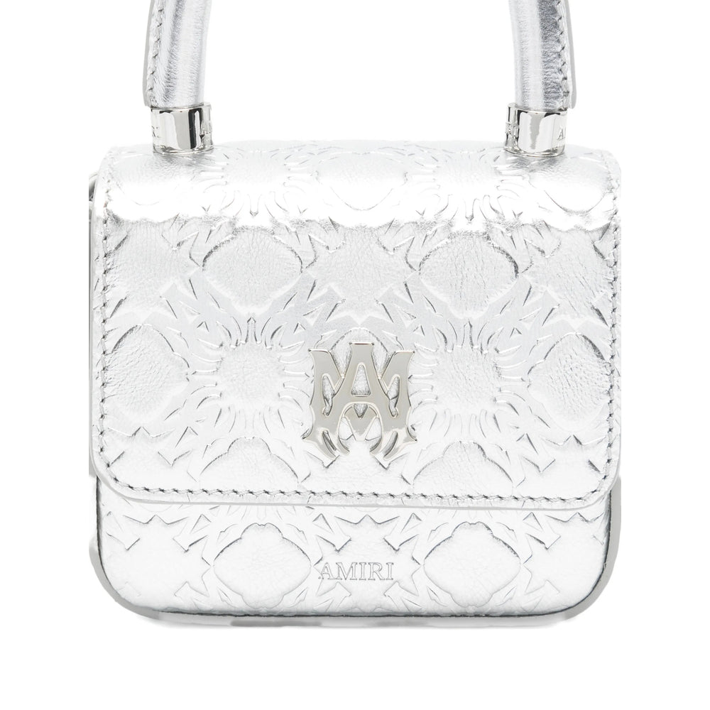 Polished Silver Embossed Tote