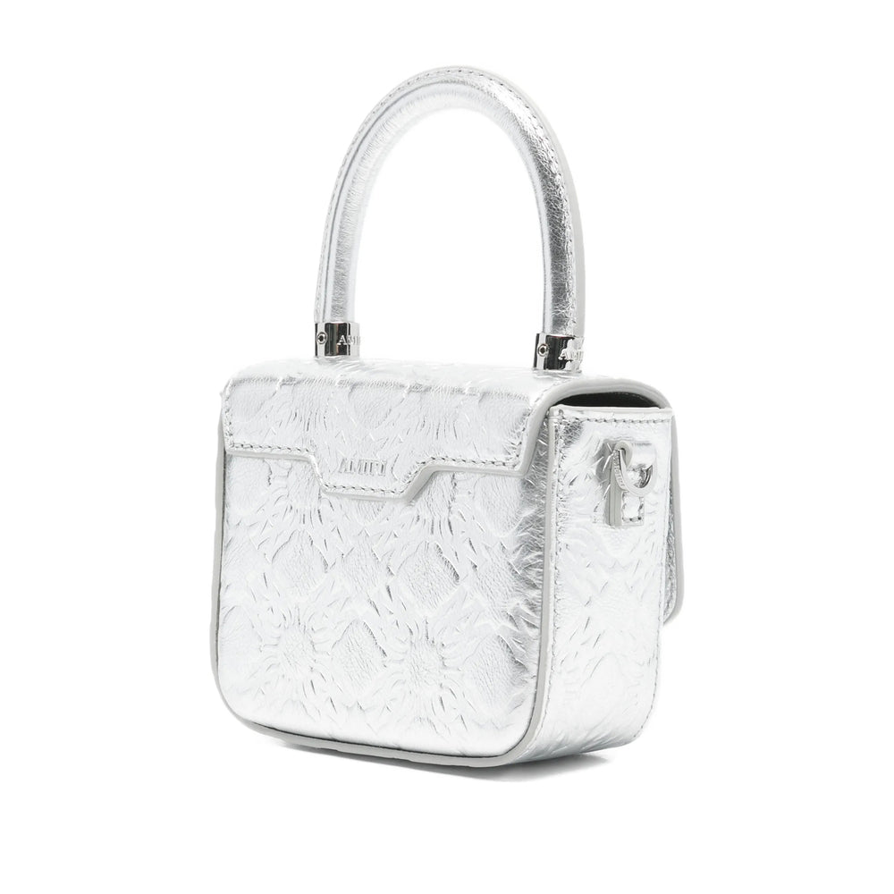 Polished Silver Embossed Tote