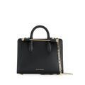 Black Calf Leather Nano Tote
