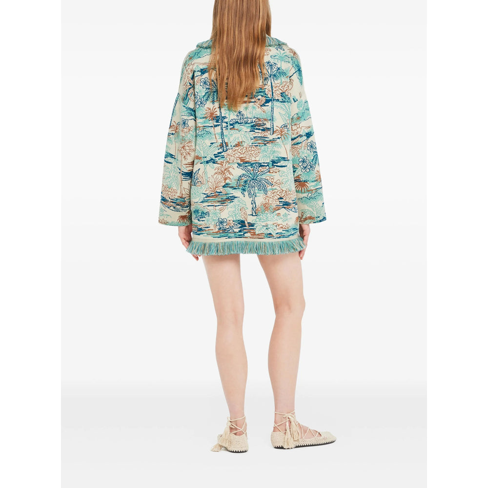 Vibrant Jacquard Blazer