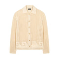 Soft Sand Beige Collar Top