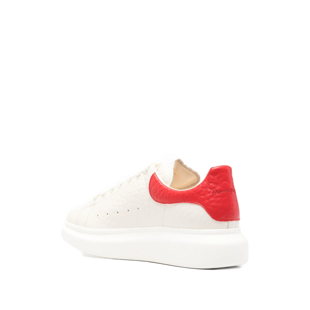 Bold Red Heel Lace Shoe