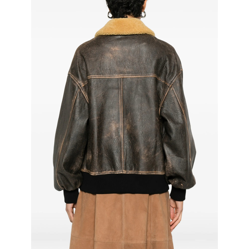 Leather Outerwear Khaite