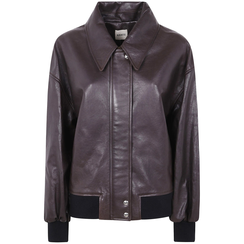 Sleek Coffee Brown Field Jacket