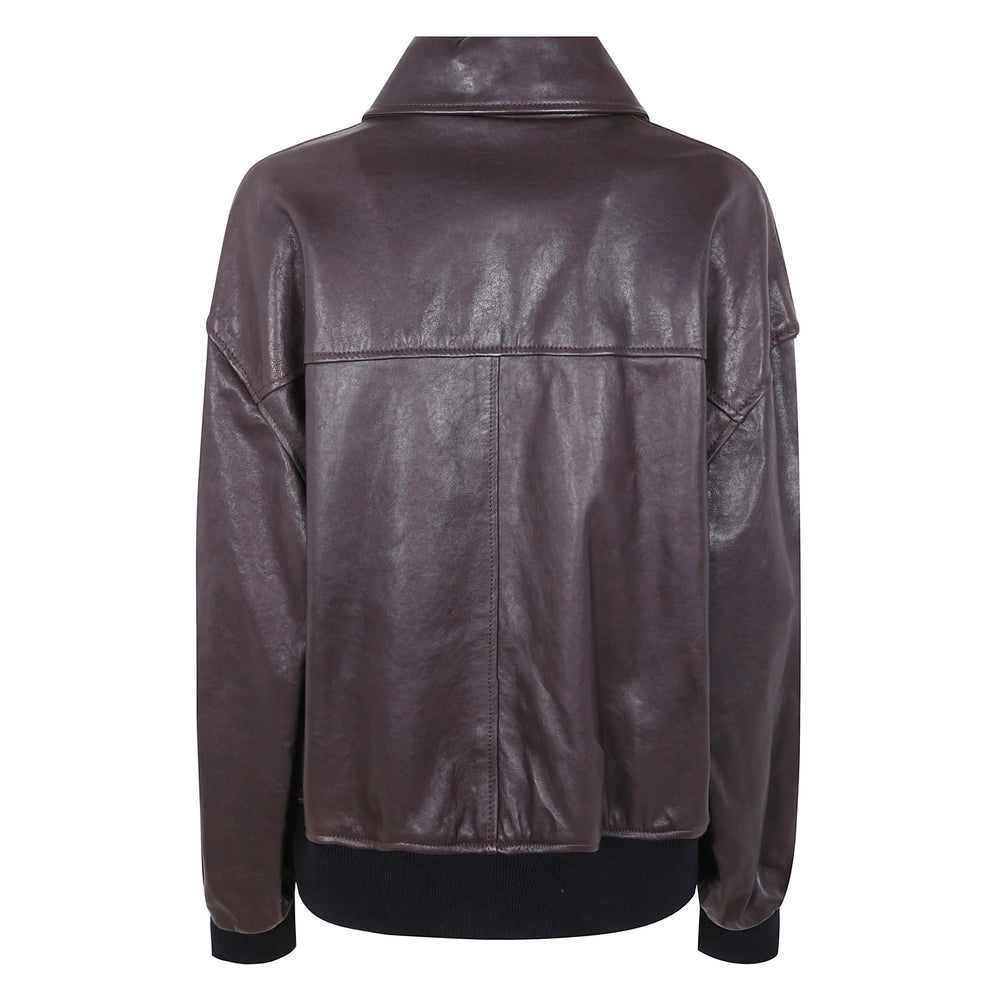 Sleek Coffee Brown Field Jacket