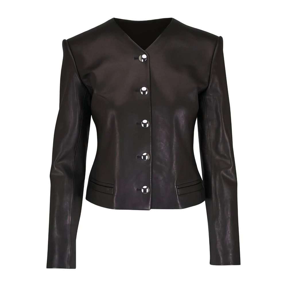 Leather Outerwear Khaite