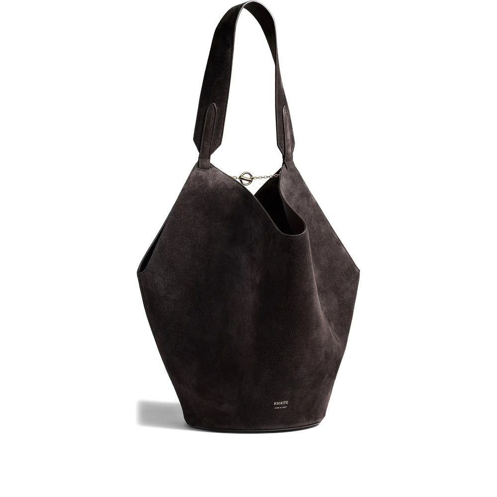 Brown Calf Leather Tote