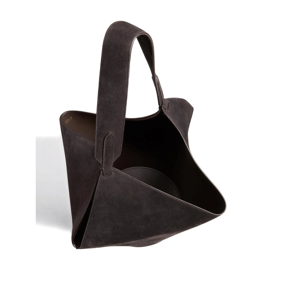 Brown Calf Leather Tote
