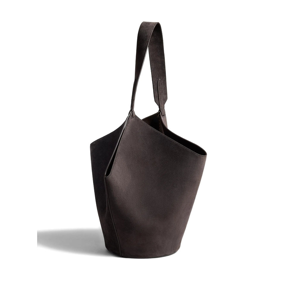 Brown Calf Leather Tote