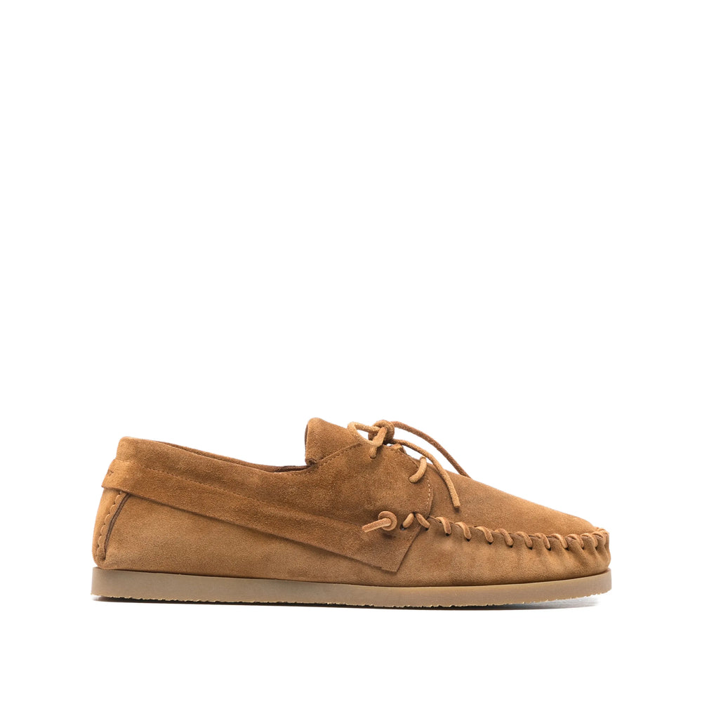 Earth Tone Suede Slip-on