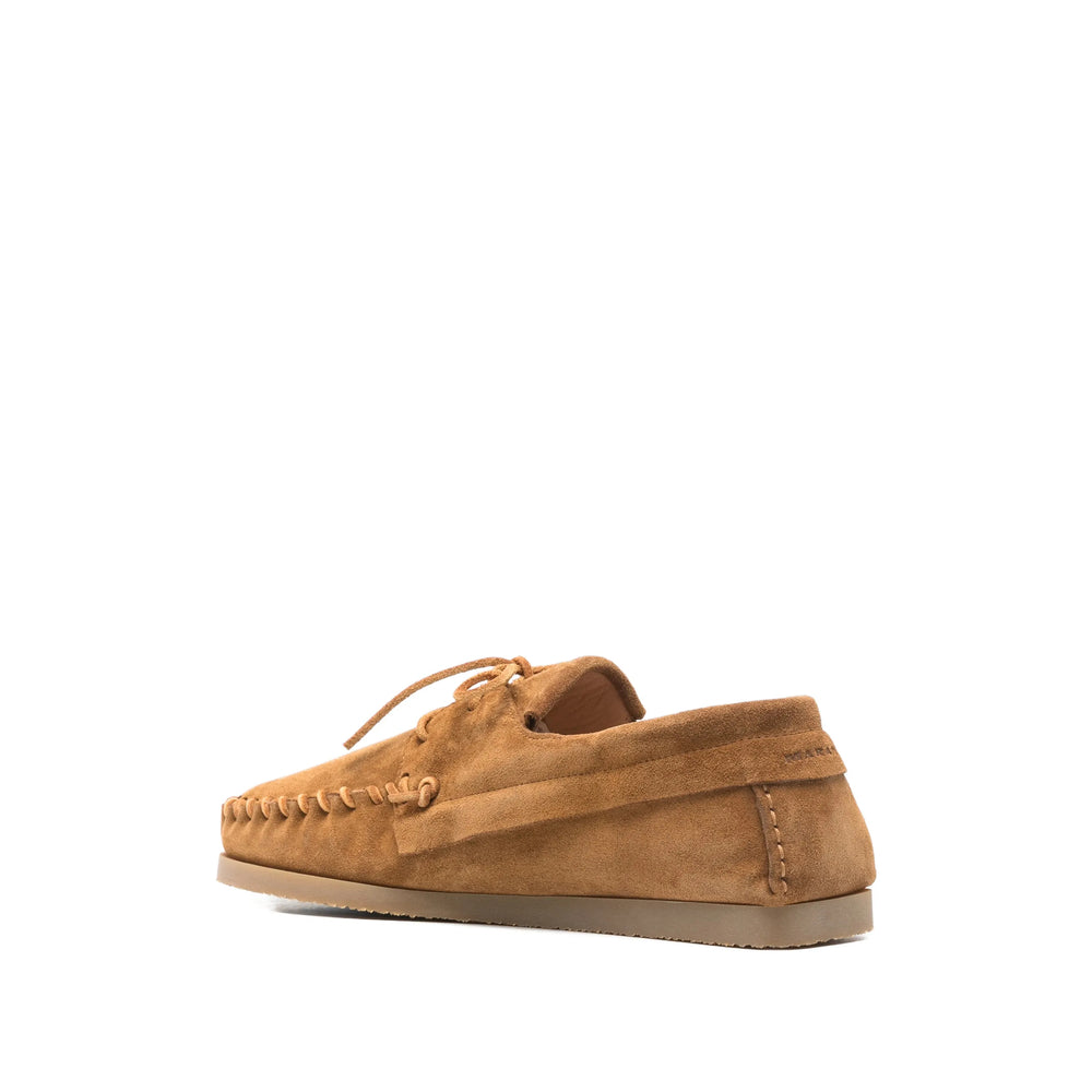 Earth Tone Suede Slip-on