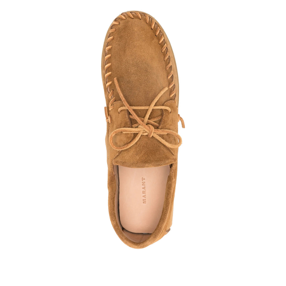 Earth Tone Suede Slip-on
