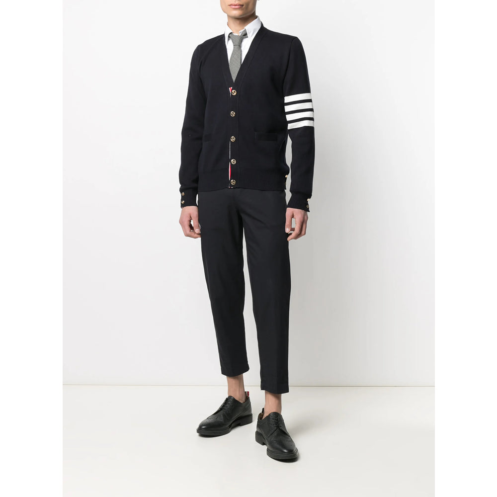 Navy Blue Milano Stitch Cardigan