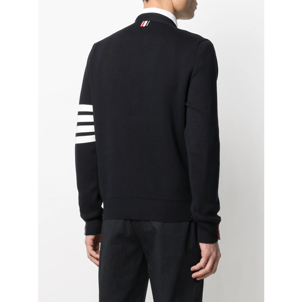 Navy Blue Milano Stitch Cardigan