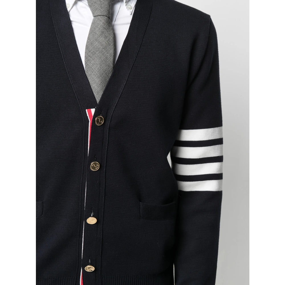 Navy Blue Milano Stitch Cardigan