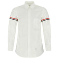 Crisp Cotton Dress Shirt With Badge