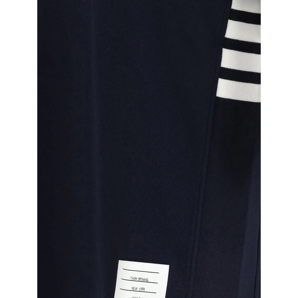 Navy Classic Striped Polo Shirt