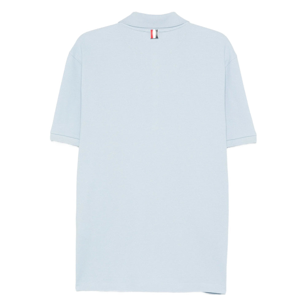 Sky Blue Stripe Polo