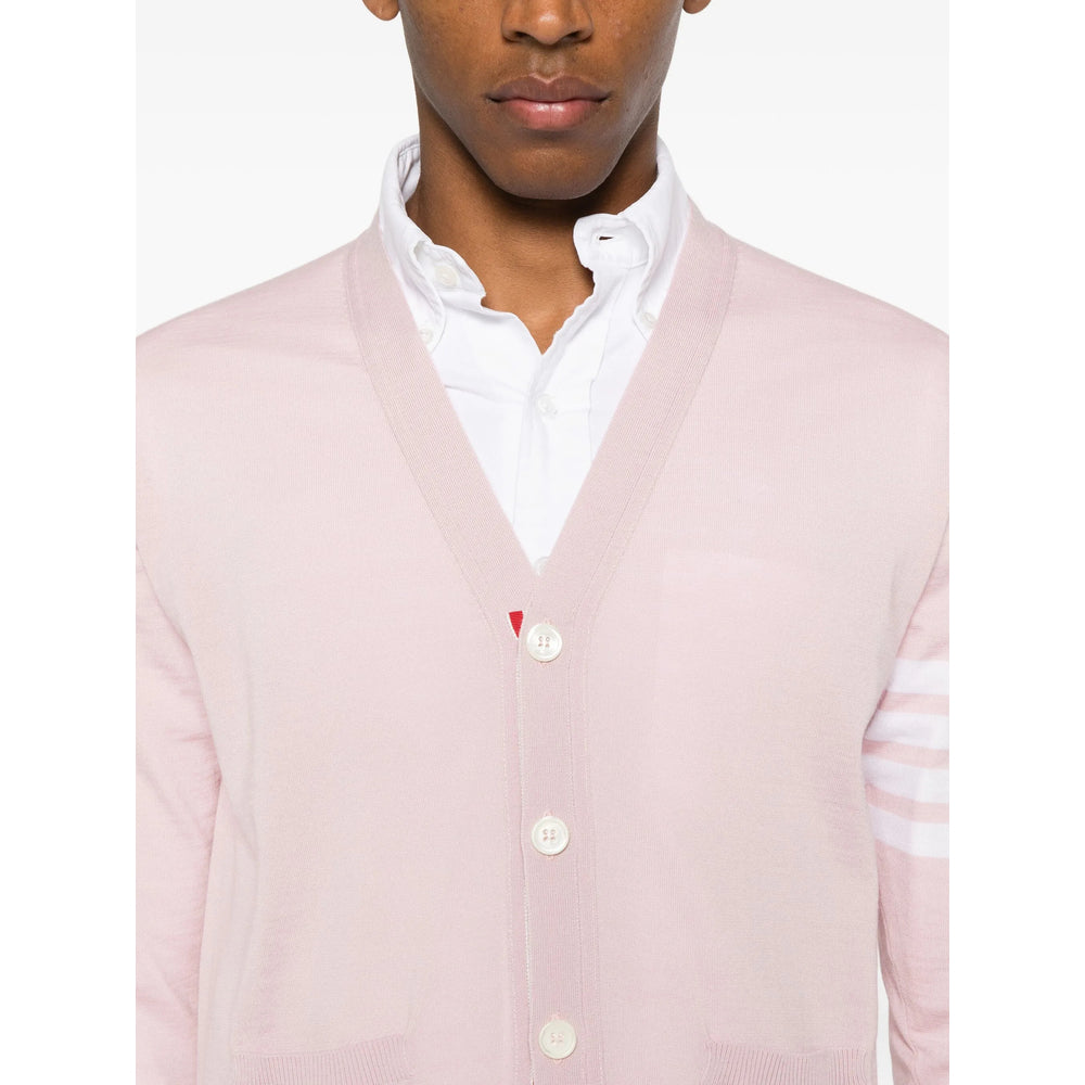 Soft Pink V-neck Sweater