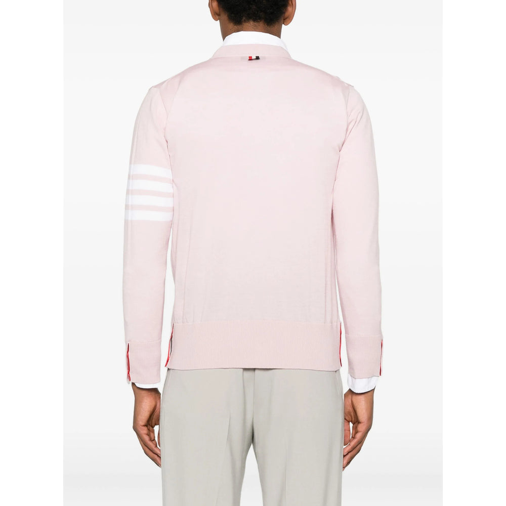 Soft Pink V-neck Sweater