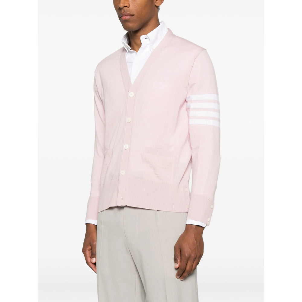 Soft Pink V-neck Sweater
