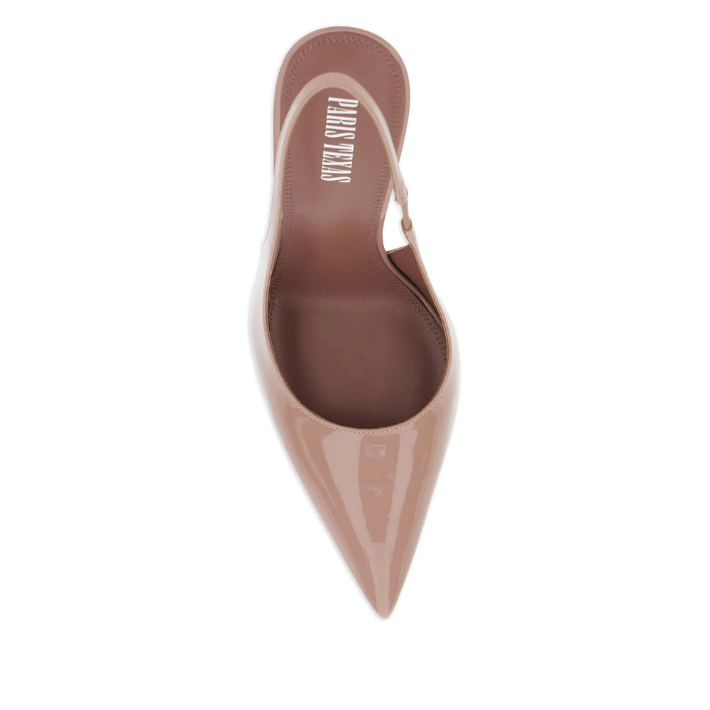 Patent Pink Slingback Sandal