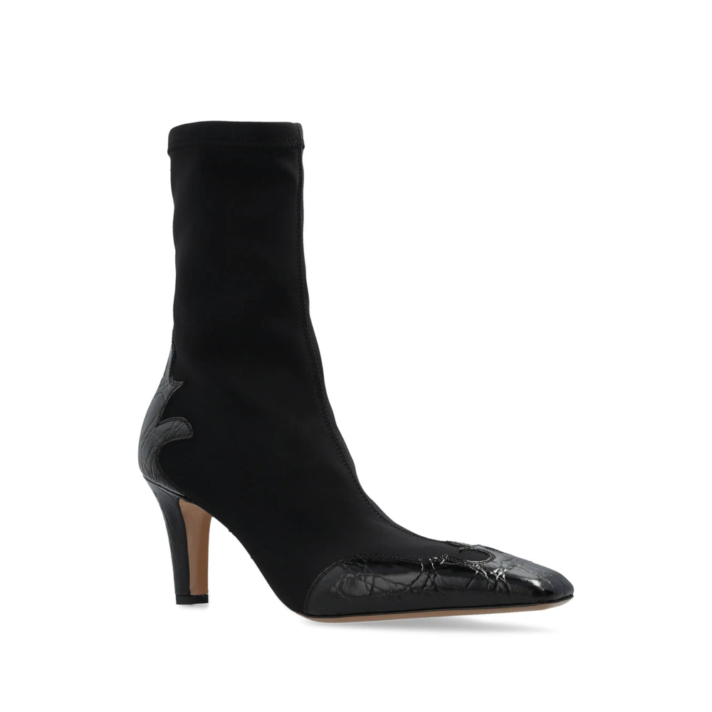Sleek Ankle Boot Or Alternatively Streamlined Heel Boot