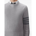 Grey Stripe Crew Neck