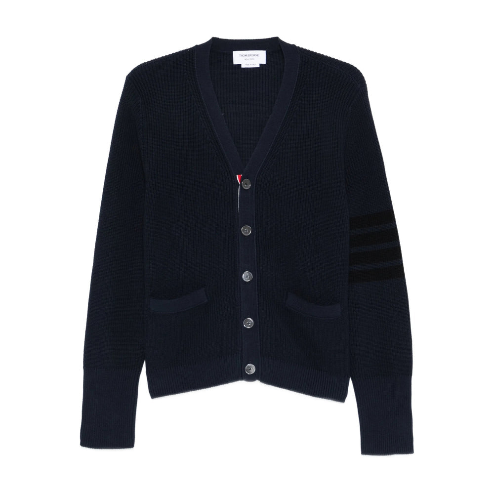 Contrasting V-neck Sweater